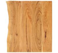 vidaXL Encimera para armario tocador madera maciza acacia 80x52x2,5 cm