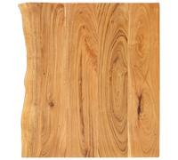 vidaXL Encimera para armario tocador madera maciza acacia 80x52x3,8 cm