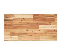 vidaXL Encimera tocador baño madera acacia acabado aceite 100x40x2 cm