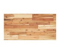 vidaXL Encimera tocador baño madera acacia acabado aceite 100x40x2 cm