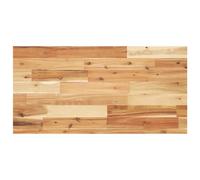 vidaXL Encimera tocador baño madera acacia acabado aceite 100x40x4 cm