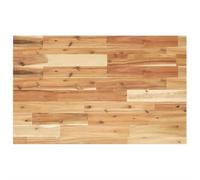 vidaXL Encimera tocador baño madera acacia acabado aceite 100x50x2 cm