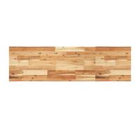 vidaXL Encimera tocador baño madera acacia acabado aceite 140x40x4 cm
