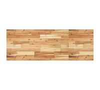 vidaXL Encimera tocador baño madera acacia acabado aceite 140x50x2 cm