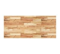vidaXL Encimera tocador baño madera acacia acabado aceite 140x60x4 cm