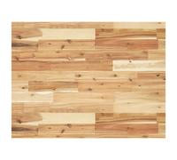 vidaXL Encimera tocador baño madera acacia acabado aceite 80x60x4 cm