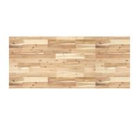 vidaXL Encimera tocador baño madera acacia sin tratar 140x60x4 cm