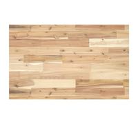 vidaXL Encimera tocador baño madera acacia sin tratar 160x50x4 cm