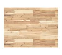 vidaXL Encimera tocador baño madera maciza acacia sin tratar 80x60x4cm