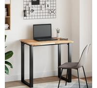 vidaXL Encimera tocador de baño madera acacia sin tratar 100x60x2 cm