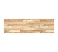 vidaXL Encimera tocador de baño Madera Acacia sin Tratar 120x40x2 cm, Estante de baño, estantería de baño, Tablero de tocador de baño