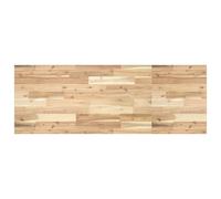 vidaXL Encimera tocador de baño madera acacia sin tratar 140x50x2 cm
