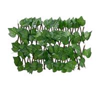 Vidaxl Enrejado Valla Expansible de Parra Artificial Verde 180x20 Cm