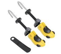 vidaXL Ensanchadores de Zapatos con Horma Extensores Plástico Amarillo Talla 34-37, 37-41, 41-46 y mas