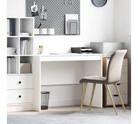 vidaXL Escritorio 100 x 50 x 76 cm – Compacto moderno ergonómico para habitaciones pequeñas