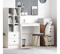 vidaXL Escritorio 70 x 40 x 76 cm | Líneas simples y limpias para un toque moderno, Madera elaborada resistente para que dure, Ideal para escribir y estudiar