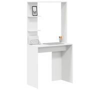 vidaXL Escritorio 78,5 x 37 x 154,5 cm Madera de ingeniería, Escritorio Moderno para Sala, Mueble Compacto y Duradero, Oficina en casa