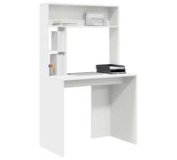 vidaXL Escritorio con estante Madera de ingeniería 91 x 50 x 149 cm