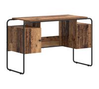 vidaXL Escritorio con Almacenamiento Madera de Roble