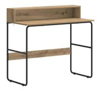 vidaXL Escritorio con Almacenamiento Roble Artisan 100 x 50 x 91 cm