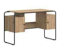 vidaXL Escritorio con Almacenamiento Roble Artisan