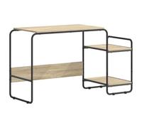 vidaXL Escritorio con Almacenamiento Roble Sonoma 131,5 x 50 x 75,5 cm