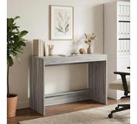 vidaXL Escritorio de Cama Sonoma gris Madera de ingeniería