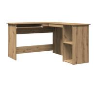 vidaXL Escritorio de esquina madera contrachapada 120x140x75 cm