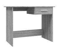 vidaXL Escritorio de Madera contrachapada Gris Sonoma 100x50x76 cm