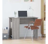 Escritorio gris Sonoma, 100x55x75 cm, fabricado en material de madera
