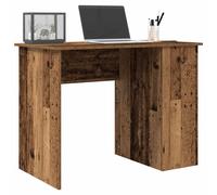 Escritorio de estilo vintage con aspecto de madera envejecida, 100x55x75 cm, fabricado en material de madera
