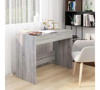 vidaXL Escritorio de madera de ingeniería gris Sonoma 101x50x76,5 cm