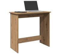 vidaXL Escritorio de madera de ingeniería roble artesano 80x40x75 cm