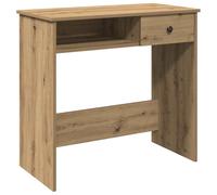 vidaXL Escritorio Roble Artesano de madera de ingeniería 80x40x75 cm