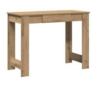 vidaXL Escritorio Roble Artisan de madera de ingeniería 100x45x75 cm