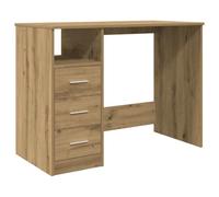 vidaXL Escritorio de madera de ingeniería Roble Artisan 102x50x76 cm – Oficina/Estudio