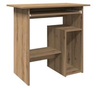 vidaXL Escritorio de Madera de ingeniería Roble Artisan 80x45x74 cm