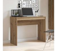 vidaXL Escritorio de madera de ingeniería roble artisan 90x40x72 cm