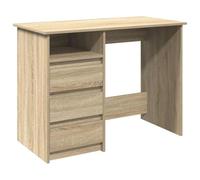 vidaXL Escritorio de madera de ingeniería roble Sonoma 102x50x75 cm