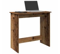 vidaXL Escritorio de madera ingeniería madera envejecida 80x40x75 cm