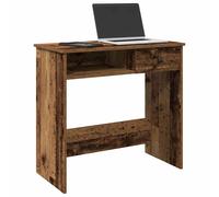 vidaXL Escritorio de madera ingeniería madera envejecida 80x40x75 cm