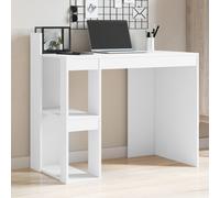 vidaXL Escritorio de oficina madera ingeniería blanco 103,5x56,5x94 cm