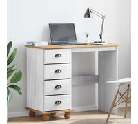 vidaXL Escritorio Escritorio moderno Muebles de Oficina Escritorio para oficina en casa Escritorio de Estudio Mesa de ordenador Mesa Escritorio de Estación de Trabajo Escritorio Escritorio Minimalista