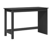 vidaXL Escritorio Gris 112 x 50 x 75 cm Madera de Pino Macizo