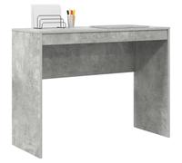 vidaXL Escritorio Gris Concreto 100 x 40 x 76 cm, Escritorio Compacto, Estilo Moderno, Espacio Ergonómico, Mesa de Escritura Funcional para Habitaciones Pequeñas