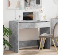 vidaXL Escritorio Gris Concreto 100 x 50 x 78 cm Madera de ingeniería