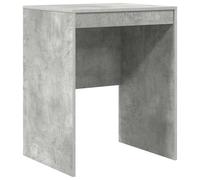 vidaXL Escritorio Gris Concreto 60 x 50 x 76 cm, Escritorio Compacto, Estilo Moderno, Espacio Ergonómico, Mesa de Escritura Funcional para Habitaciones Pequeñas