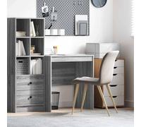 vidaXL Escritorio Gris Sonoma 70 x 50 x 76 cm | Estilo moderno y elegante con acabado en sonoma gris, Tablero de partículas resistente para mayor durabilidad,