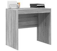 vidaXL Escritorio Gris Sonoma 80 x 50 x 76 cm | Estilo moderno con líneas limpias para un look a la moda, Madera engineered resistente para el día a día,