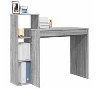 vidaXL Escritorio Gris Sonoma 100 x 40 x 90 cm Madera de ingeniería – Moderno, Compacto